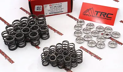 SKUNK2 ALPHA VTEC DUAL VALVE SPRINGS & TRC TITANIUM RETAINERS KIT H22 H22a • $329.99