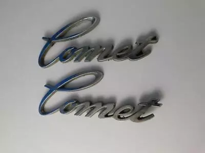 Ford Mercury Comet Emblem Replace Restore Vintage Part Metal Letters Set Lot 2 • $39.99