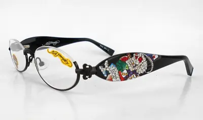 Ed Hardy Vintage Tattoo Reading Glasses Las Vegas W Swarovski Crystals • $19.95