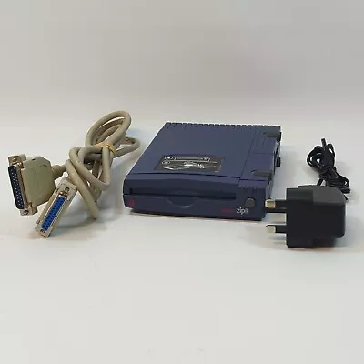 IOMEGA 100MB Zip Drive Parallel Port Tested And Working Z100P2 • £69.99
