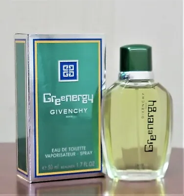 Greenergy By Givenchy 1.7 Oz / 50 Ml Edt Spy Cologne For Men Homme Vintage Rare • $31.45