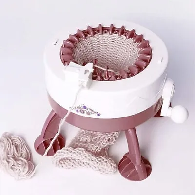 22 Needle Knitting Machine Round Hand Weaving Loom For DIY Kids Toy Hat Scarf UK • £18.99