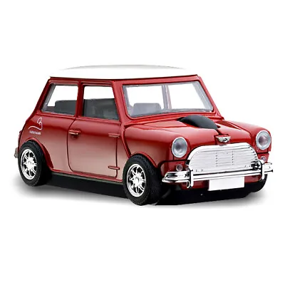 Official Motormouse Classic Mini Cooper Car Wireless Computer Mouse - Red • £29.99