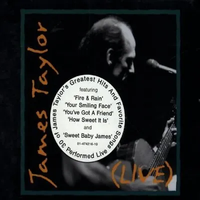 James Taylor : James Taylor Live CD (1993) Highly Rated EBay Seller Great Prices • £4.29