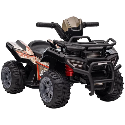 £52.99 • Buy HOMCOM 6V Kids Electric Ride On Car Toddler Quad Bike ATV For 18-36 Month Black
