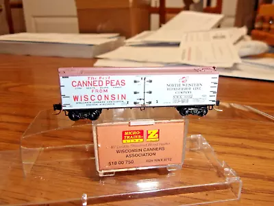 ZMicro-trains C 518 00 750 New Z-scale Wisconsin Canners Asso Reefer #8712 • $24.75