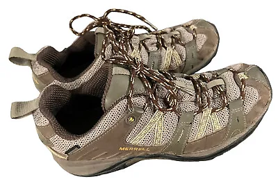 Merrell Women's Shoes Size 7.5 Brindle Performance Waterproof Vibram Hiking • $20.29