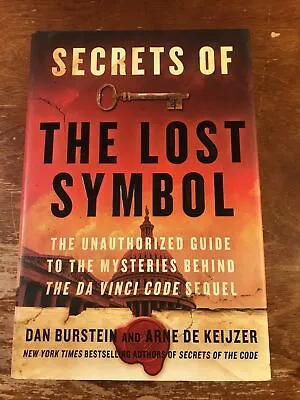 Secrets Of The Lost Symbol The Unauthorized Guide DA VINCI CODE Fiction HC Novel • $3