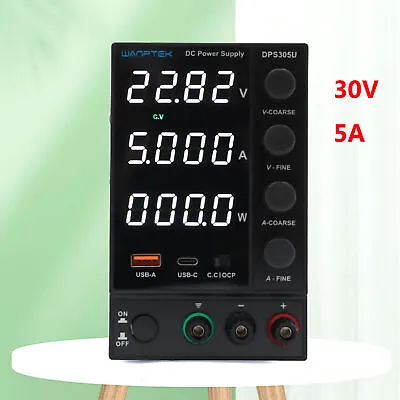 DC Power Supply Variable 30V 5A With 4 Digits Display Course And Fine Adjustment • $61.75
