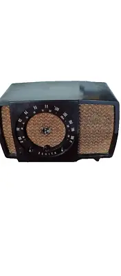 MCM Vintage Bakelite 1952 Zenith AM FM Tube Radio Model H723Z2 USA! • $40