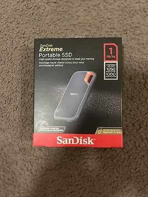 $165 • Buy SanDisk Extreme Portable SSD Drive - 1TB