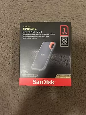 $165 • Buy SanDisk Extreme Portable SSD Drive - 1TB