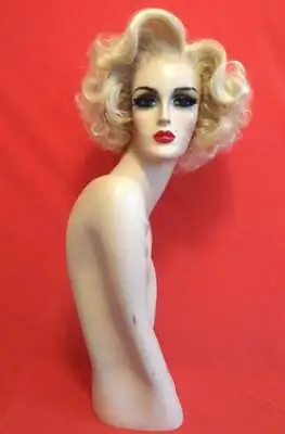 50s MARILYN MONROE WIG! Lace Front Custom Costume Drag Platinum Blond ALL COLORS • $196.88