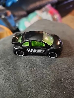 2001 Hot Wheels Volkswagen New Beetle Cup Black Die-Cast 1/64- Loose • $1.25