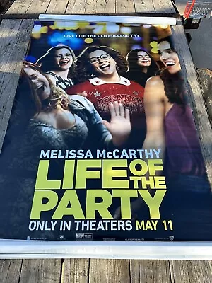 Life Of The Party Movie Poster Vinyl Indoor Outdoor Hanging Banner 5ft X 8ft • $70