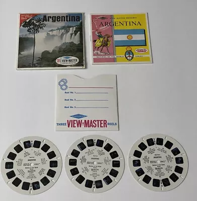 Sawyer's View Master Nations Of The World Reels B071 “Argentina” RARE VINTAGE • $17.79