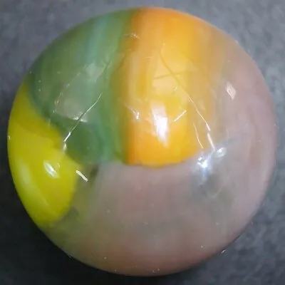 Vintage Vitro Agate Easter Egg Patch Marble. .62  Mint Condition. • $9.99