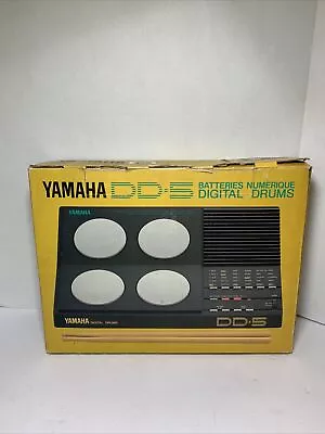 Yamaha DD-5 Digital Drums Midi Vintage Drum Machine In Box • $59.95