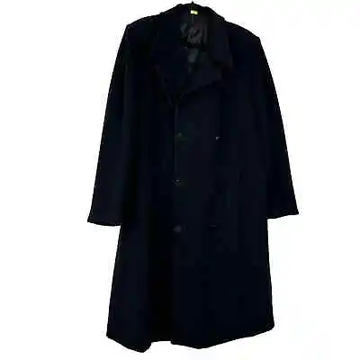 Thierry Mugler New Wool Double Breasted Long Coat 52- Large  • $255