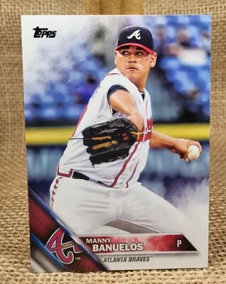 2016 Topps Series 2 Manny Banuelos Baseball Card #511 Braves FREE S&H A8 • $0.99