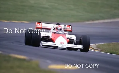 Niki Lauda Mclaren Mp4-2 Tag #8 35mm Slide British Gp 1984 Brands Hatch • £28.99