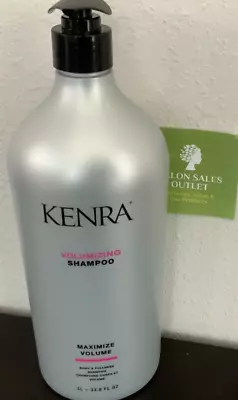 Kenra Volumizing Shampoo 33.8 Oz (Liter) NEW ORIGINAL • $28.17