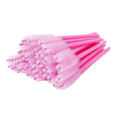 VIP Eyelash Accessories - Pink Color Mascara Wands (100 Strand/bag) • $6.99