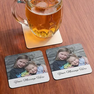 Personalised Beer Mats Drinks Mats Beer Mat Board Home Bar  (Design 7487) • £89.99