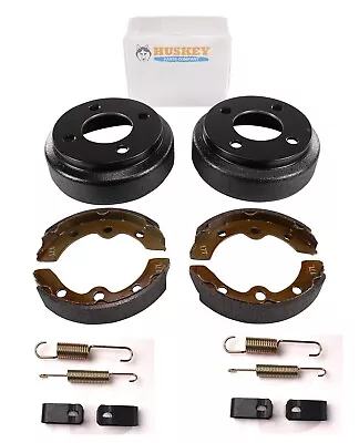 Golf Cart Brake Drum Kit For Yamaha G1 G2 G8 G9 (82-92) Brake Shoes & Spring • $79.95