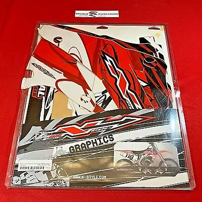 NOS N-Style Honda APPL-02-04-CRF-450 Retro Paint Graphic Only N40-1260  • $29.99