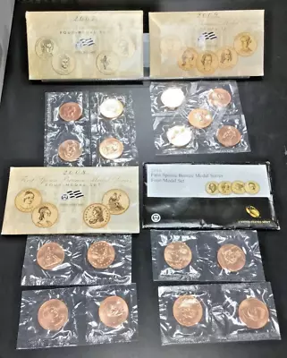 2007-2010 First Spouse Bronze Medal Series Set 17 Medals In US Mint Envelopes • $49.99