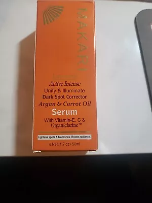 Makari Extreme Active Dark Spot Corrector Argon & Carrot Oil Serum 1.7oz (50ml) • $48.99