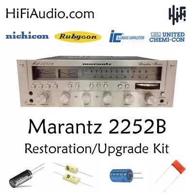 Marantz 2252B Rebuild Restoration Recap Service Kit Fix Repair Filter Capacitor • $165