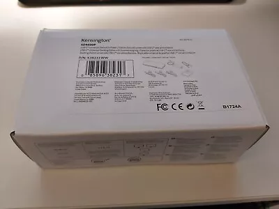 £39.99 • Buy KENSINGTON USB-C Docking Station (SD4600P) With PSU - New And Sealed.
