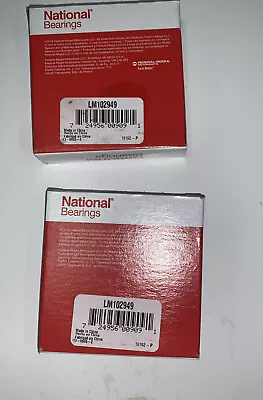 [QTY 2!] Wheel Bearing National LM102949 Free Shipping!!👀 • $14.99