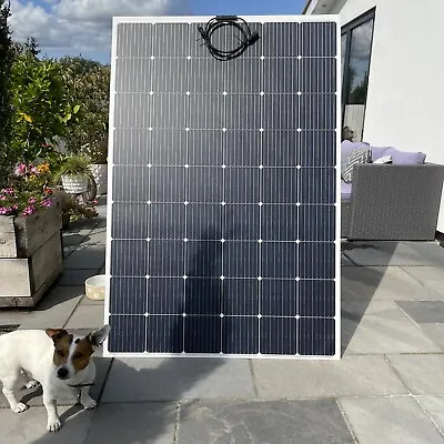 300w FLEXIBLE Solar Panel Monocrystalline 147x99cm CraigSolar.co.uk • £209