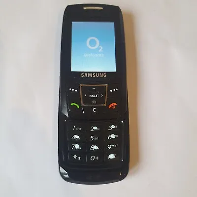 Samsung SGH E250 - Black (O2) Mobile Phone • £7.99