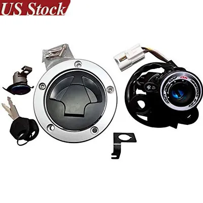 Ignition Switch Fuel Gas Cap Lock Set For Kawasaki Ninja 1000 ZX6R ZX10R Z1000SX • $55.99