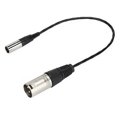 Mini XLR Male To XLR Male Adapter Cable 300mm 3-Pin XLR Connection Cable • £6.46