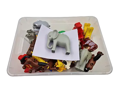 1 Lego® Duplo Figure Animal Farm Zoo Wild Animals MIXED - LARGE • $9.85