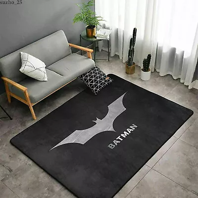 Batman Superhero Rugs Living Room Bedroom Anti-Skid Area Rugs Floor Mats Carpets • $18.99