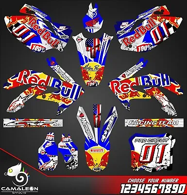 2005 2006 2007 2008 CRF 450R Graphics Kit For HONDA CRF450R 450 R Decals Sticker • $149