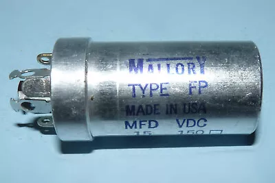 Mallory Type FP Capacitor 15/15 MFD • $7.99