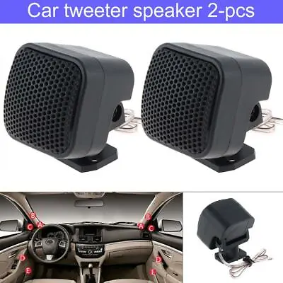 New High Efficiency 500W Car Speaker Audio Super Power Loud Tweeter Speakers 2x • £7.27