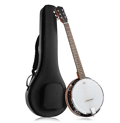 6-String Banjo With Closed Solid Back Resonator And 24 Brackets • $133.95