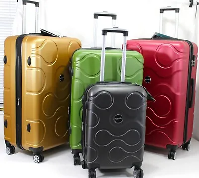 XX Large 4 Wheel Expandable Hard Shell Suitcase Travel Cabin Bag Luggage Trolley • £24.99