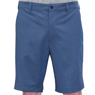 IZOD Golf Men's Straight Fit 9  Flat Front Performance Shorts New • $18