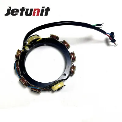 Stator For Yamaha Outboard 688-85510-10-00/11-00 75/85/90HP 15Amp 3Cyl 1992 1993 • $256.08
