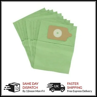 10 X PAPER DUST Bags Fit Numatic Henry Hetty Hoover Vacuum Cleaner • £10.40
