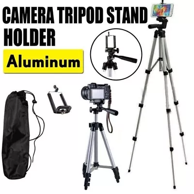 Professional Camera Phone Holder Tripod Stand For Smartphone IPhone Samsung+ Bag • $10.35